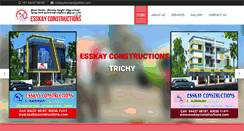 Desktop Screenshot of esskayconstructions.com